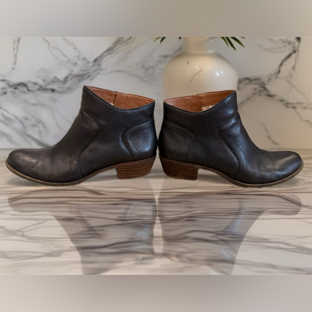 Lucky Brand Black Ankle Boots